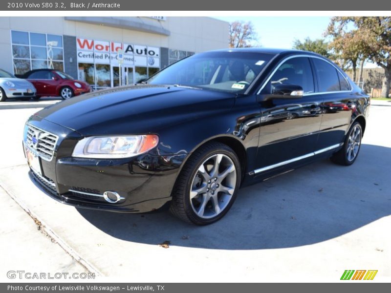 Black / Anthracite 2010 Volvo S80 3.2