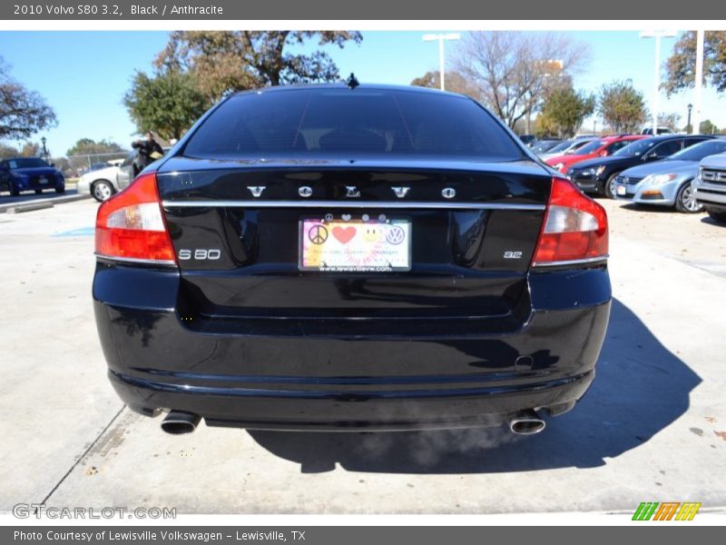 Black / Anthracite 2010 Volvo S80 3.2
