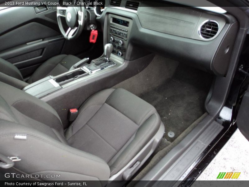 Black / Charcoal Black 2013 Ford Mustang V6 Coupe