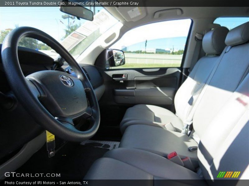 Magnetic Gray Metallic / Graphite Gray 2011 Toyota Tundra Double Cab