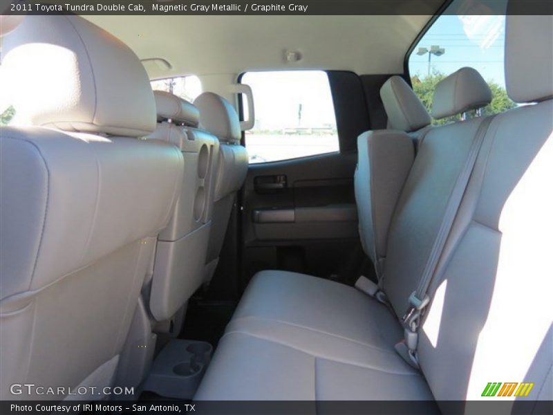 Magnetic Gray Metallic / Graphite Gray 2011 Toyota Tundra Double Cab