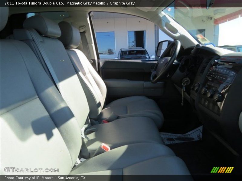Magnetic Gray Metallic / Graphite Gray 2011 Toyota Tundra Double Cab
