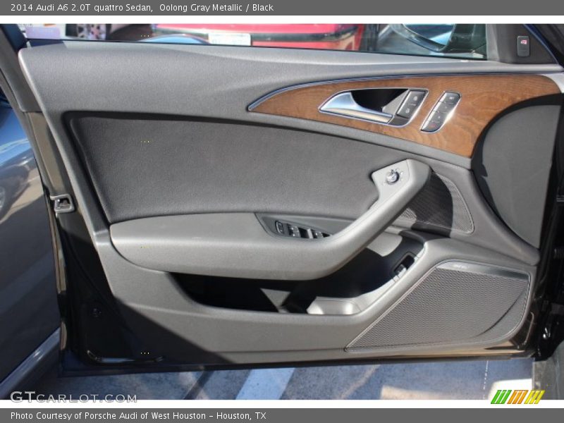 Oolong Gray Metallic / Black 2014 Audi A6 2.0T quattro Sedan
