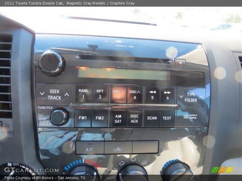 Magnetic Gray Metallic / Graphite Gray 2011 Toyota Tundra Double Cab
