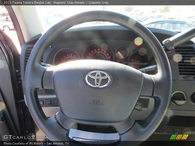 Magnetic Gray Metallic / Graphite Gray 2011 Toyota Tundra Double Cab