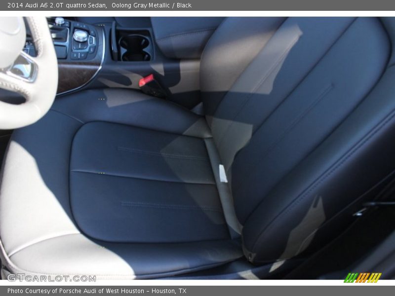 Oolong Gray Metallic / Black 2014 Audi A6 2.0T quattro Sedan