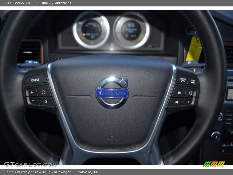 Black / Anthracite 2010 Volvo S80 3.2
