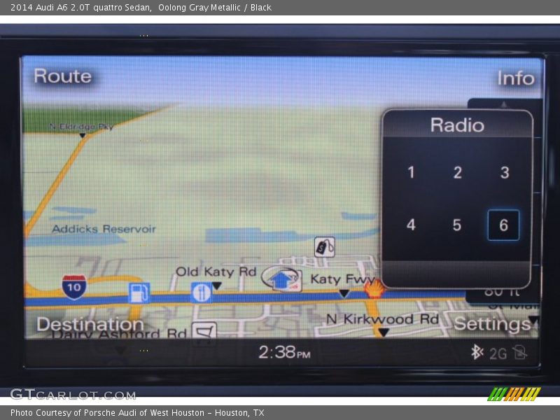 Oolong Gray Metallic / Black 2014 Audi A6 2.0T quattro Sedan
