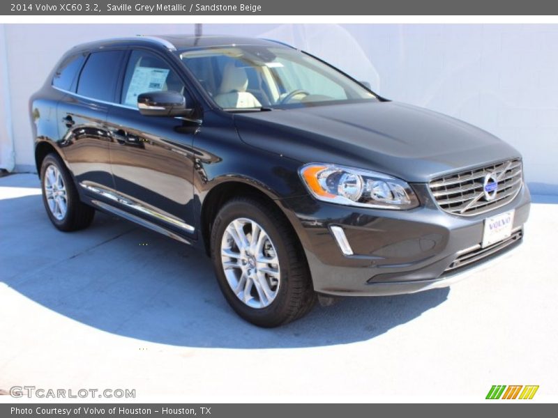 Saville Grey Metallic / Sandstone Beige 2014 Volvo XC60 3.2