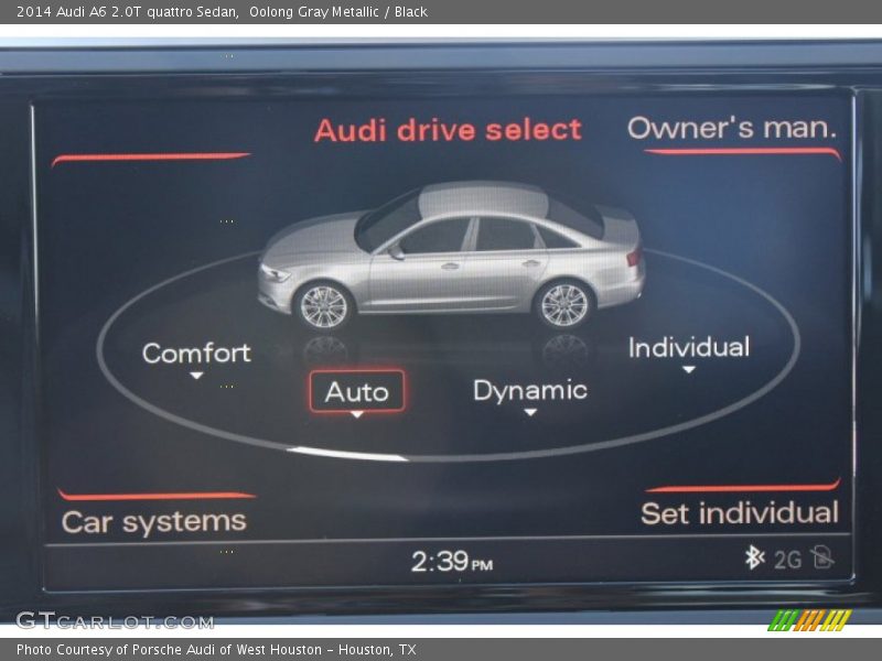 Oolong Gray Metallic / Black 2014 Audi A6 2.0T quattro Sedan