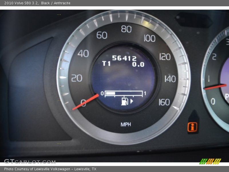 Black / Anthracite 2010 Volvo S80 3.2