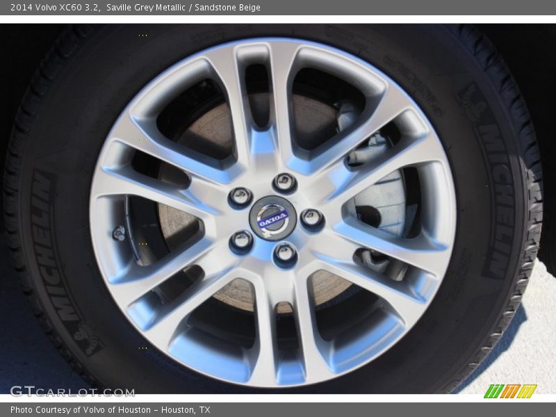 Saville Grey Metallic / Sandstone Beige 2014 Volvo XC60 3.2