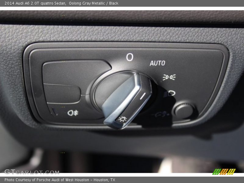 Oolong Gray Metallic / Black 2014 Audi A6 2.0T quattro Sedan