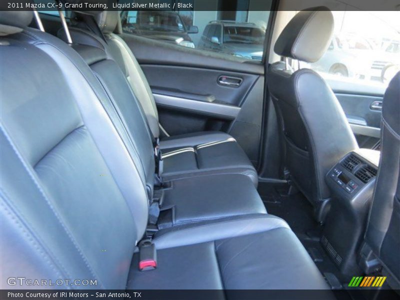 Liquid Silver Metallic / Black 2011 Mazda CX-9 Grand Touring