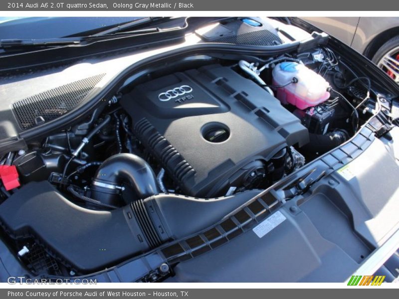 Oolong Gray Metallic / Black 2014 Audi A6 2.0T quattro Sedan