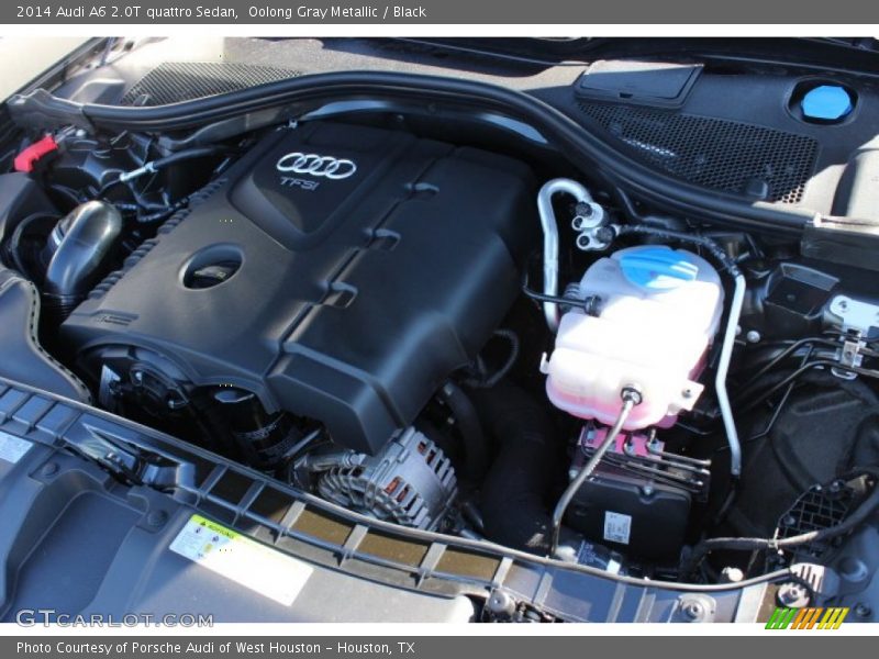 Oolong Gray Metallic / Black 2014 Audi A6 2.0T quattro Sedan