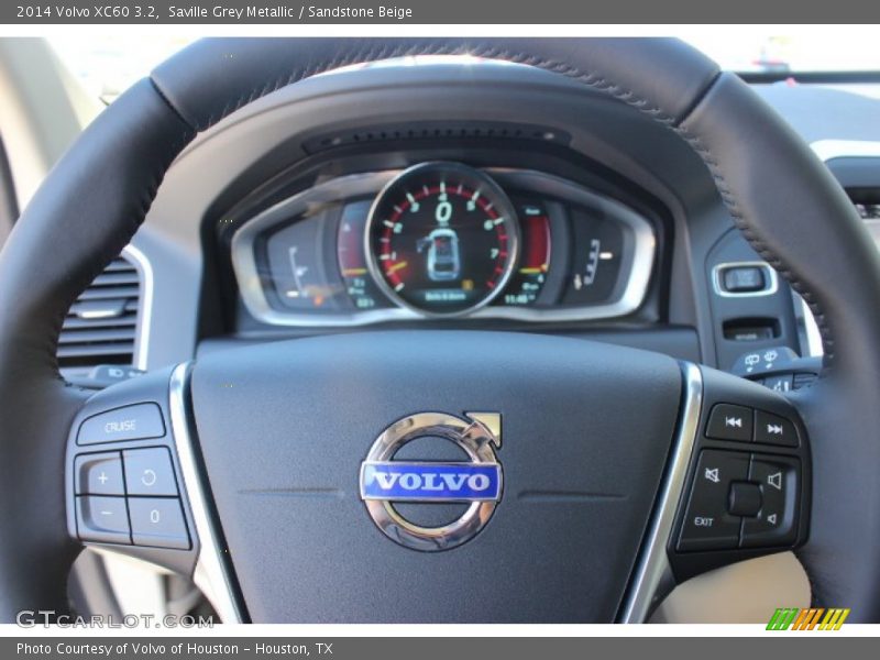 Saville Grey Metallic / Sandstone Beige 2014 Volvo XC60 3.2