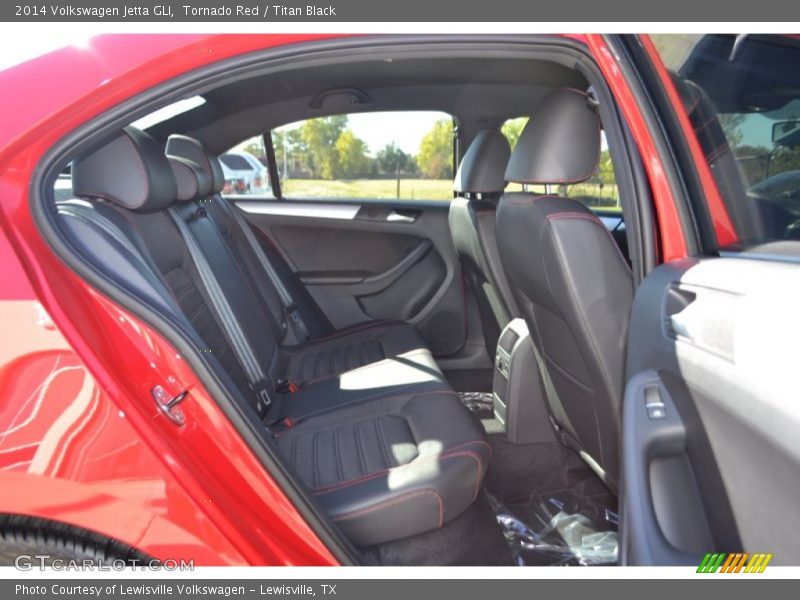 Tornado Red / Titan Black 2014 Volkswagen Jetta GLI