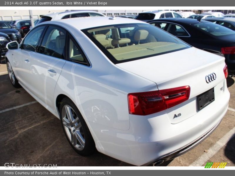 Ibis White / Velvet Beige 2014 Audi A6 3.0T quattro Sedan