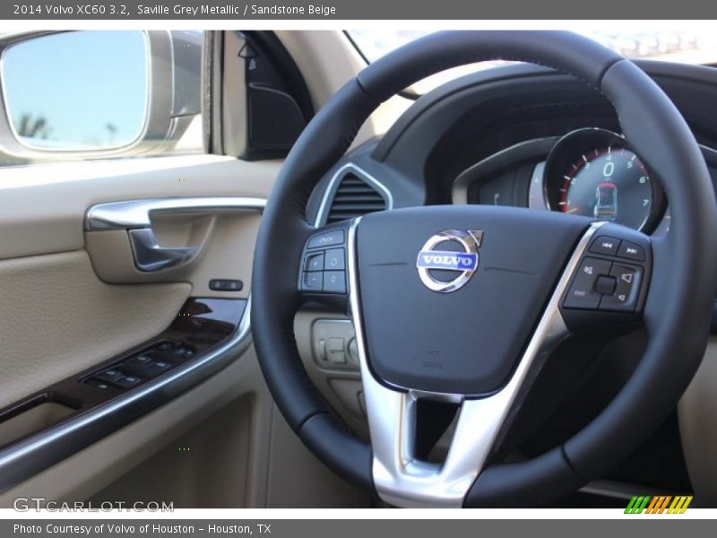 Saville Grey Metallic / Sandstone Beige 2014 Volvo XC60 3.2