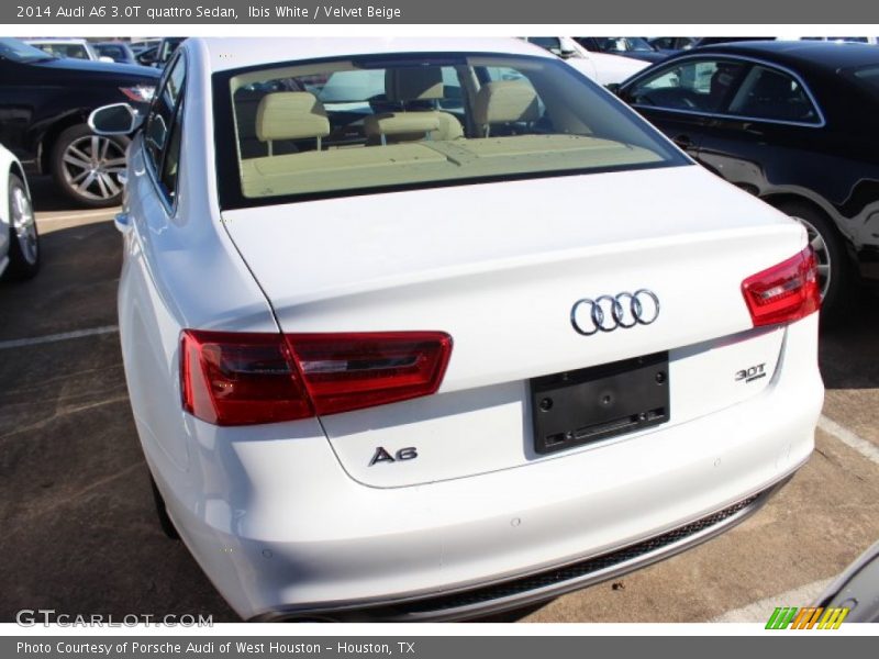 Ibis White / Velvet Beige 2014 Audi A6 3.0T quattro Sedan