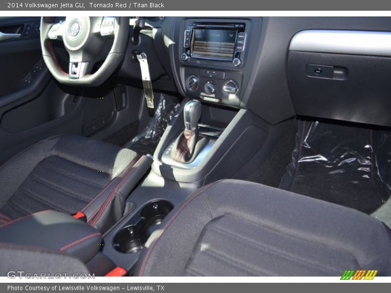Tornado Red / Titan Black 2014 Volkswagen Jetta GLI