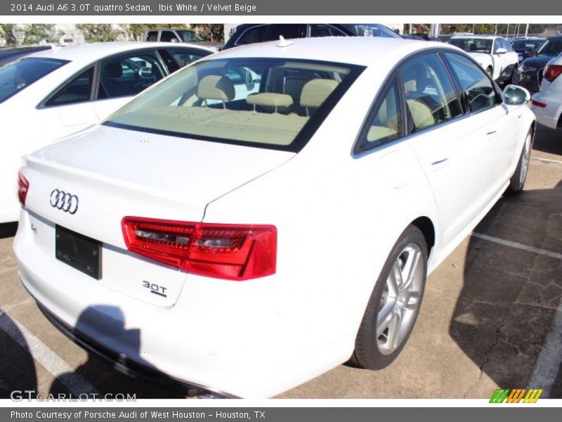 Ibis White / Velvet Beige 2014 Audi A6 3.0T quattro Sedan
