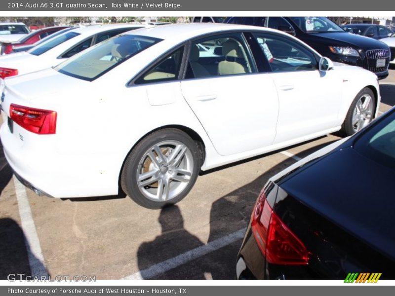 Ibis White / Velvet Beige 2014 Audi A6 3.0T quattro Sedan