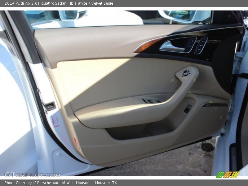 Ibis White / Velvet Beige 2014 Audi A6 3.0T quattro Sedan