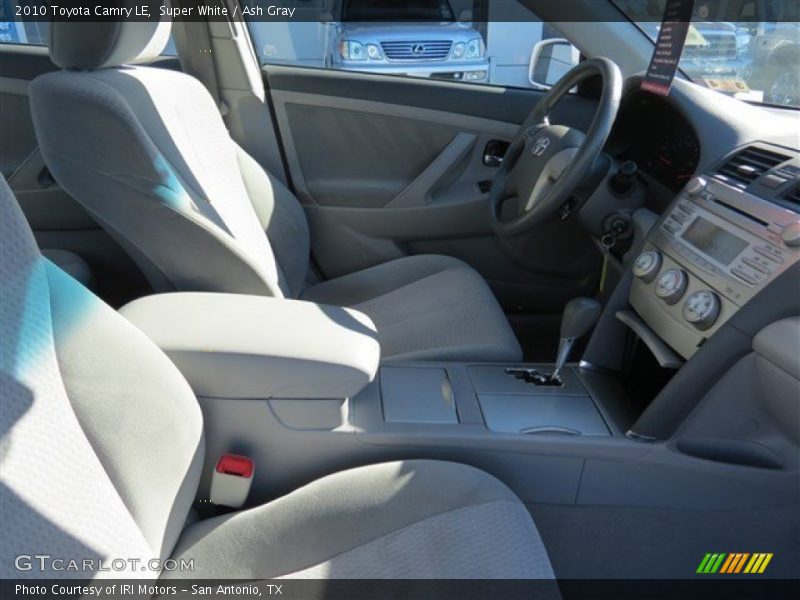 Super White / Ash Gray 2010 Toyota Camry LE