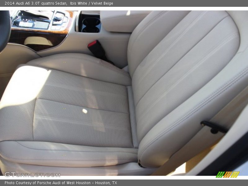Ibis White / Velvet Beige 2014 Audi A6 3.0T quattro Sedan