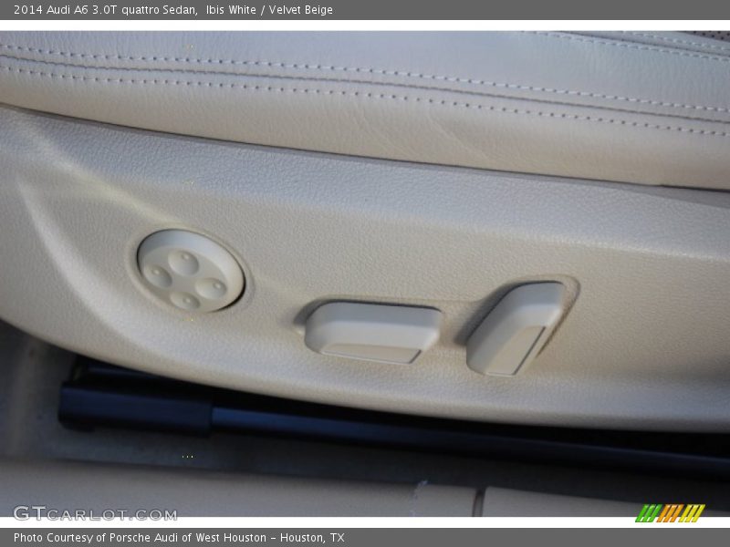 Ibis White / Velvet Beige 2014 Audi A6 3.0T quattro Sedan