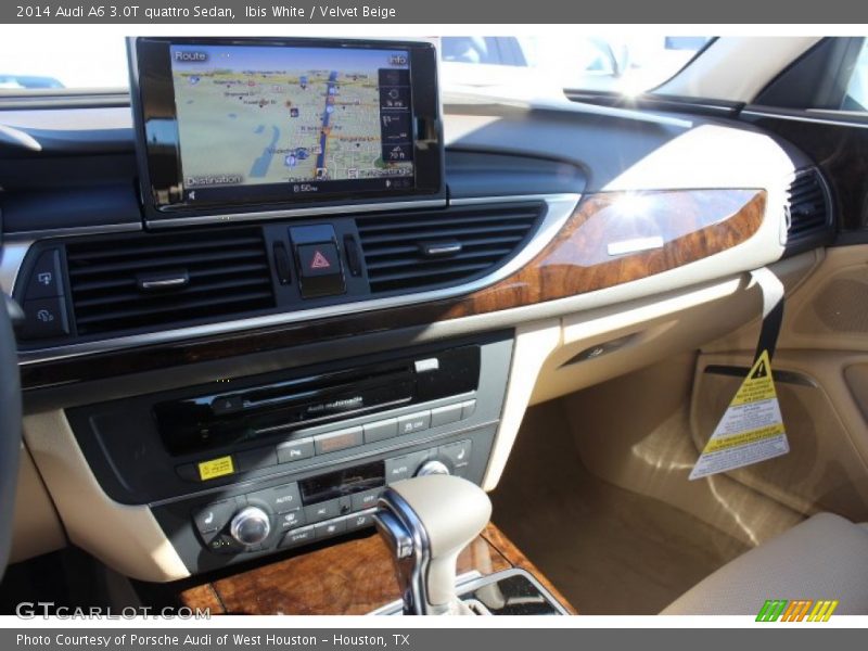 Ibis White / Velvet Beige 2014 Audi A6 3.0T quattro Sedan