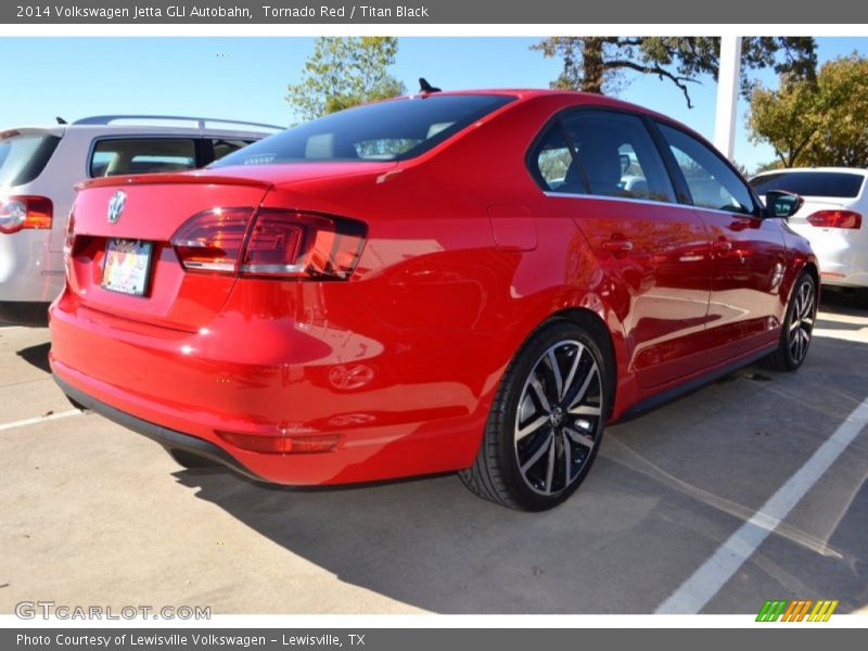Tornado Red / Titan Black 2014 Volkswagen Jetta GLI Autobahn