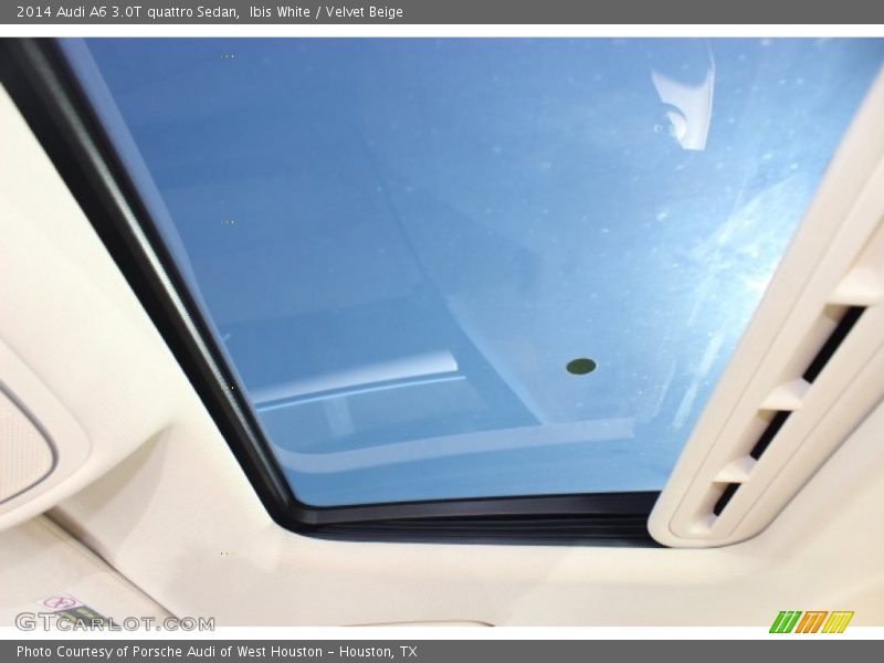 Ibis White / Velvet Beige 2014 Audi A6 3.0T quattro Sedan