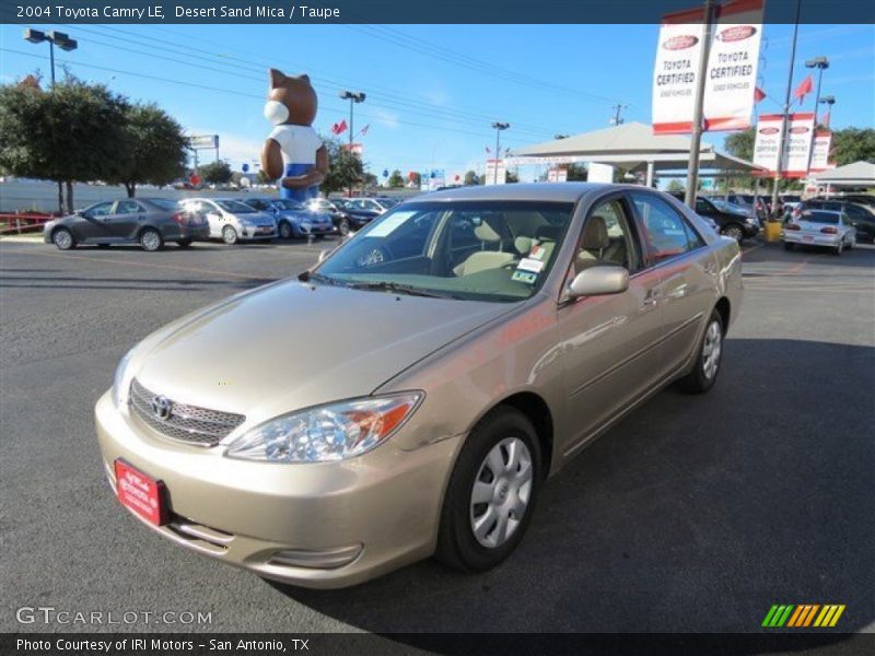 Desert Sand Mica / Taupe 2004 Toyota Camry LE