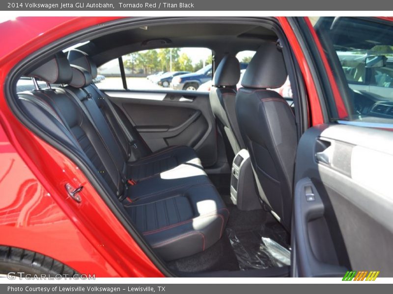 Tornado Red / Titan Black 2014 Volkswagen Jetta GLI Autobahn