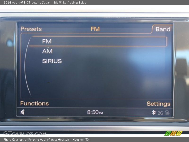 Ibis White / Velvet Beige 2014 Audi A6 3.0T quattro Sedan