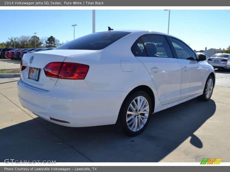 Pure White / Titan Black 2014 Volkswagen Jetta SEL Sedan