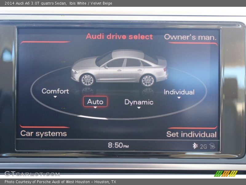 Ibis White / Velvet Beige 2014 Audi A6 3.0T quattro Sedan