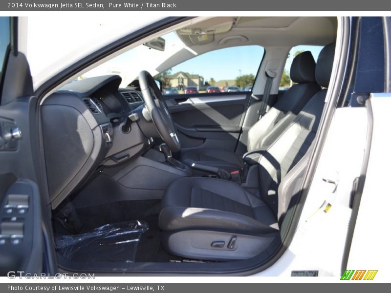 Pure White / Titan Black 2014 Volkswagen Jetta SEL Sedan