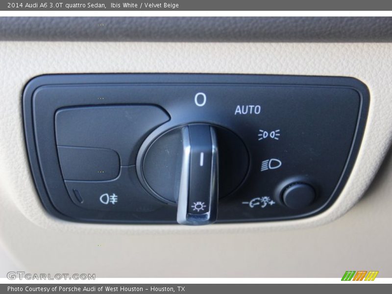 Ibis White / Velvet Beige 2014 Audi A6 3.0T quattro Sedan