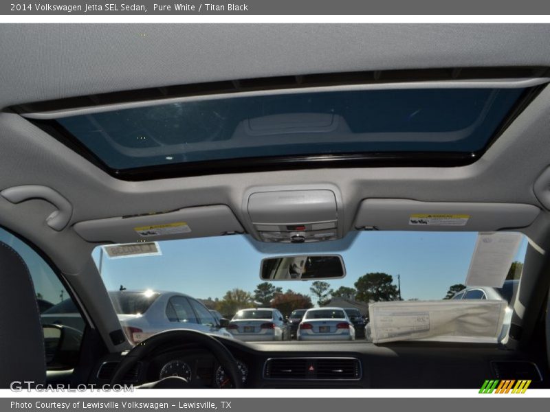 Pure White / Titan Black 2014 Volkswagen Jetta SEL Sedan