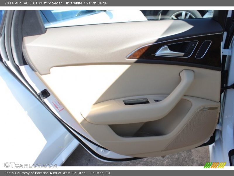 Ibis White / Velvet Beige 2014 Audi A6 3.0T quattro Sedan