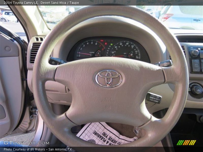 Desert Sand Mica / Taupe 2004 Toyota Camry LE