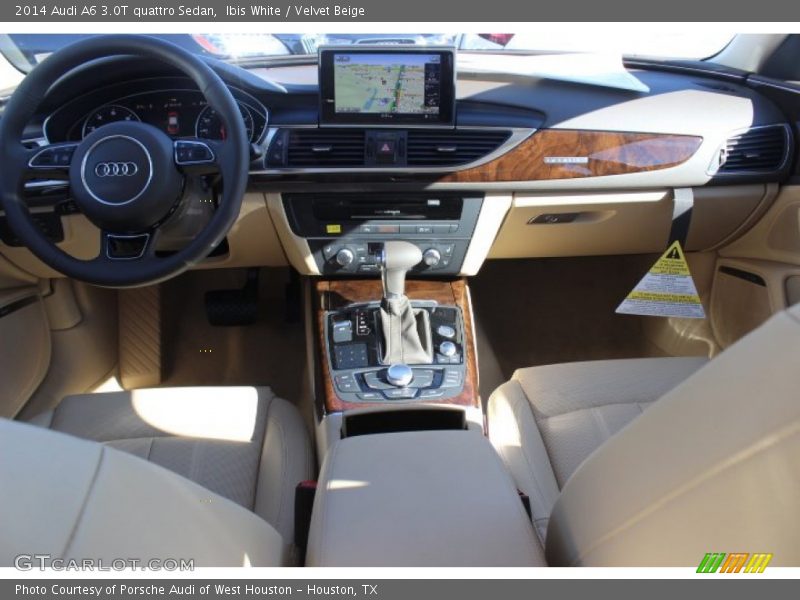 Ibis White / Velvet Beige 2014 Audi A6 3.0T quattro Sedan