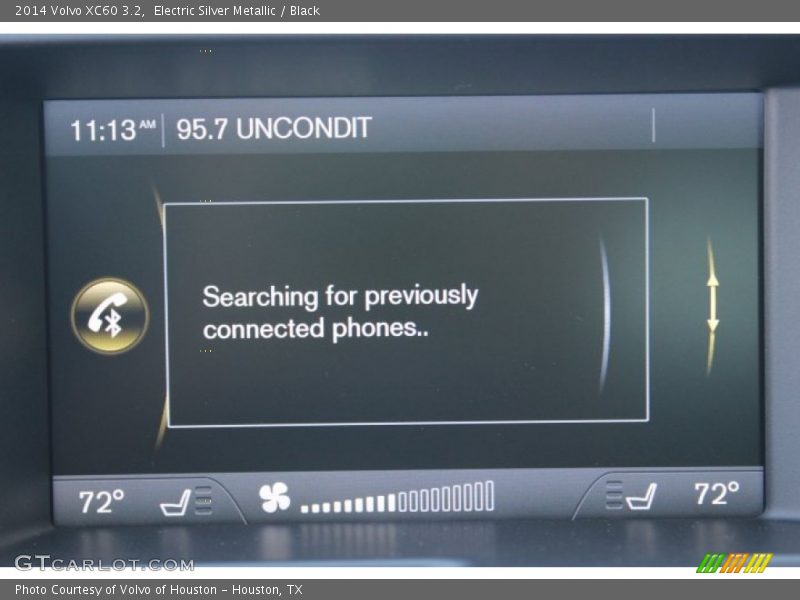 Electric Silver Metallic / Black 2014 Volvo XC60 3.2