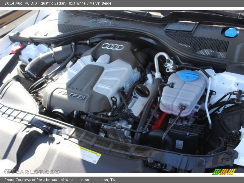 Ibis White / Velvet Beige 2014 Audi A6 3.0T quattro Sedan