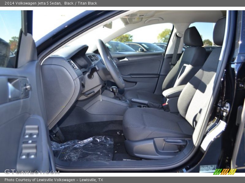 Black / Titan Black 2014 Volkswagen Jetta S Sedan