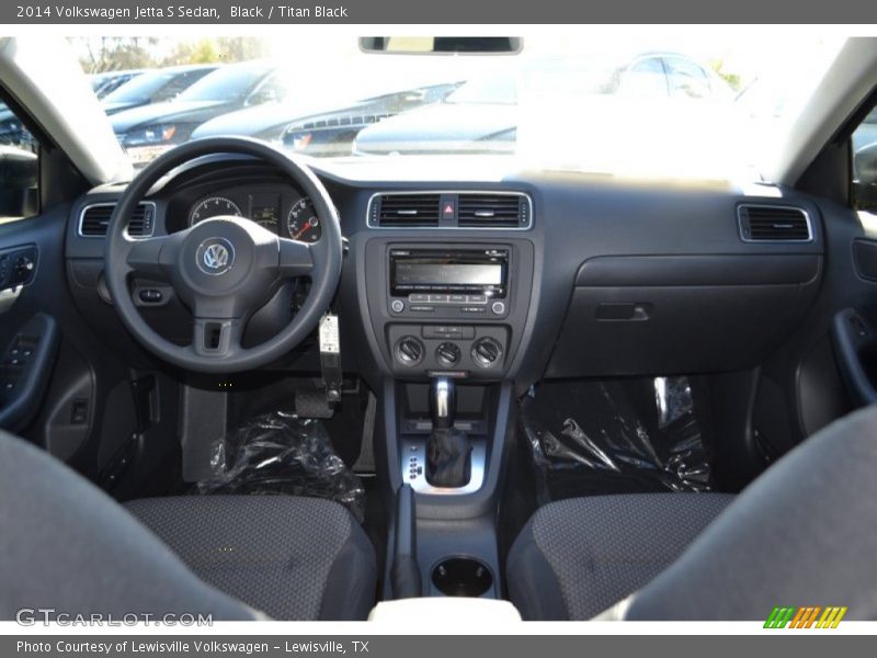 Black / Titan Black 2014 Volkswagen Jetta S Sedan